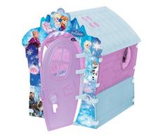 Dettagli su Casetta FROZEN Gioco Bambini Bimbo da Giardino Esterno Happy House