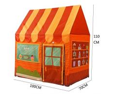 Tenda gioco per bambini Yiy dessert House/Bakery Playhouse Castle 100 * 70 * 110 cm, idea regalo per interni ed esterni Princess Castle Play Tent Playhouse per ragazzi e ragazze