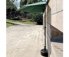 Ombrellone da Giardino Ombrelloni da Giardino per Esterni Ombrelloni da 2,7 m Balcone Ombrellone da Sole Ombrellone con manovella Ombrello Circolare semitondo per Giardino Esterno con Piccola terrazz