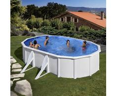 Piscina fuori terra pannelli Gre Atlantis cm 610x375xh132