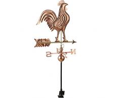 Segnavento da Giardino Segnavento Aereo Bancomatini for Cupole, Cifrequenne for Tetti, Giardinaggio di Gallo di Gallo Artigianale Artigianale Tutta La Vane Meteorologica