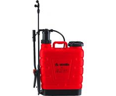 Ausonia - Pompa da giardino a spalla 16 Lt REVERSIBILE con leva lancia e braccio richiudibili