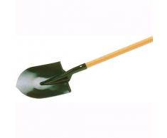 Pala Badile da Giardino in Acciaio con Manico in Legno -2003120