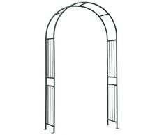 VERDEMAX 3447 120 x 40 x 219 cm Giardino Arco in Ferro, Colore: Antracite