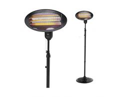 Greenice | Stufa al quarzo da esterno con piedino 2000W [E3-07091]