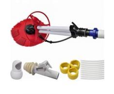 vidaXL Pulitore Piscina Con Tubi Accessori Pulizia Fondo Laghetti Aspiratore