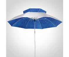 MNNM Ombrellone da Esterno per Pesca, Ombrellone da Balcone con Inclinabile, Ombrellone da Giardino Ultra Traspirante, Parasole per Terrazza, Pesca, Allaperto