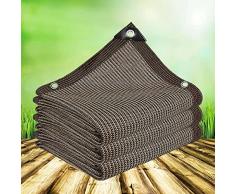 GYUE Tende da Sole,0.5x1m Rete Termica,Schermante Ombreggiante per Piante Telo Ombra da Giardino Serra,90% Protezione Resistente ai Raggi UV,Vela Ombreggiante per Balconi Terrazza Tetti Giardino