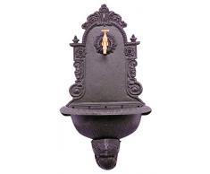 FONTANA IN GHISA A PARETE CM 43X24X60H PESO 15,50KG COLORE BRONZO NEXTRADEITALIA Confezione da 1PZ