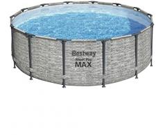 Bestway 5619D Piscina fuori terra rotonda Steel Pro MAX da 4.27 m x 1.22 m