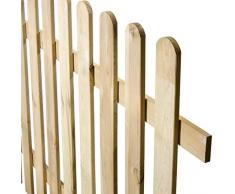 VERDELOOK Maremma, Staccionata autoclavata 180x90 cm, per Recinzione Giardino