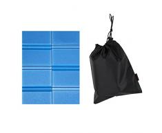 Tappetino Pieghevole Outdoor,Seduta Mat Cuscino,Picnic Pieghevole Cuscino,Cuscino Pieghevole,Tappetino Pieghevole Campeggio,Tappetino Pieghevole Trekking,Cuscini Impermeabile per Escursionismo,Blu