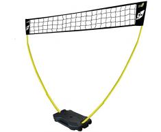 Rete da pallavolo per Giardino Professionale con Pali Alta 225 cm Portatile per Bambini e Adulti Regolabile Da beach volley, beach soccer, racchettoni, beach tennis