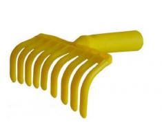 1 RASTRELLO RACCOLTA OLIVE 9 DENTI IN PVC COLORI ASSORTITI