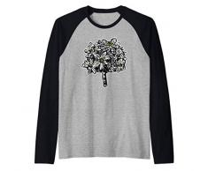 Mazzo di fiori Regalo di fiori primaverili per amanti e Maglia con Maniche Raglan