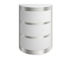 Philips Lighting Phyton Lampada LED da Parete, Giardino ed Esterni, Acciaio Spazzolato, 6W, Acciaio
