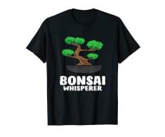 Luomo che sussurra ai bonsai Bonsai Whisperer Maglietta