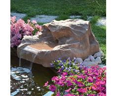 GIARDINI DACQUA Art 123 Roccia Modello SIRMIONE vetroresina Sorgente laghetto Cascata Artificiale