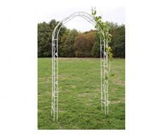 Hafix, arco da giardino per roseto, supporto per piante rampicanti, misura: XXL