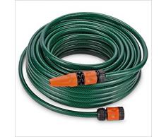 Tubo da giardino per irrigazione 30MT 1/2'' + raccordi giardino giardinaggio