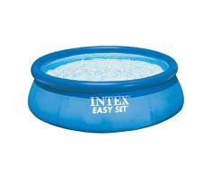 Intex 28122GN Piscina Fuori Terra Piscina Gonfiabile Piscina Rotonda Blu