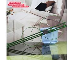 FGASAD Fiore Piante Support, Garden Plant Supports Rings Mini graticcio rampicanti in Vaso per Piante