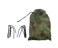 Amaca Portatile, Design a Rete da Letto Ad Asciugatura Rapida Amaca da Campeggio per 2 Persone Colore Mimetico Traspirante Capacità 440 Libbre Tessuto in Nylon per Escursionismo