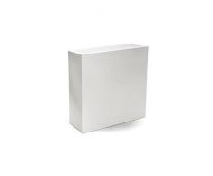 Vaso Fioriera In Resina Rettangolare H 80 CM Bianco mod. Flowerpot Top