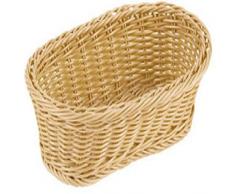 PADERNO 42936-28 Heavy Duty Cesto Pane Ovale, 28 cm, Polyrattan