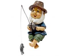 Nano da giardino, decorazione da giardino, in resina, decorazione da giardino, per esterni, decorazione da giardino