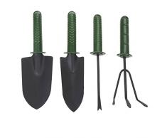 4pcs/1SET Garden Hand Tool kit pianta giardino vanga rastrello cazzuola maniglia di plastica metal Head Garden Tools