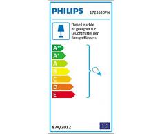 Philips Lighting Wall Light Harvest Lampada da Parete Plafoniera Illuminazione Giardino Ambienti Esterni Design Vintage Black Edition, Nickel, 21 x 13 x 23 cm