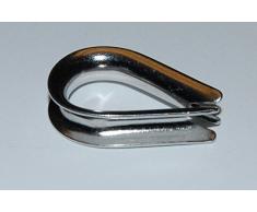 muma Redancia Inox Corsia Piscina per Cavi da 4 o 6 mm - 31/5000 Thimble, Stainless Steel, Pool Lane (Cavo da 6mm)