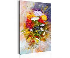 murando Quadro 60x90 cm 1 Pezzo Stampa su Tela in TNT XXL Immagini Moderni Murale Fotografia Grafica Decorazione da Parete Fiori Mazzo b-B-0122-b-a