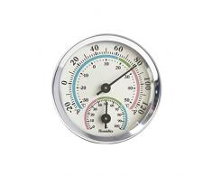 IKadiya Termometro Igrometro, Termoigrometro Professionale, Misuratore di umidità E Temperatura Interno per Casa Termoigrometro Professionale per Misura Stanza, Adatto per Auto,Serra,Uffici[Colore]