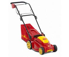 Wolf-Garten 18BKEJS2650 A 340 E Rasaerba Elettrico, 34 cm, 1400 W, Rosso/gialo, 36x41x73 cm