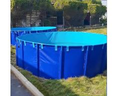 Piscina Fuori Terra/Telaio Acciaio Piscina Rotonda Di Diametro 1 M/1,2 M/1,5 M/1,8 M/2 M/2,5 M/3 M/Albercas Para Adultos, Piscine Relax For Nuotare Con Struttura In Plastica E Acciaio E Valvola Di Sc