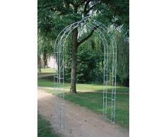 Zincato caldo Grande Arco di rose fatta solido 10 mm Acciaio, Fatto mano