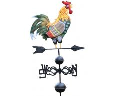 khevga Gallo segnavento in metallo