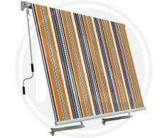 TENDA DA SOLE A CADUTA FANTASIA GRIGIO/ARANCIO