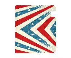 Patriotic Usa Copertura Magnetica Cassetta Postale Piccola Cassetta Postale Avvolge Casella Postale Giardino Cortile Agriturismo Casa Decor per Esterno Dimensioni Standard 53,3 x 45,7 cm