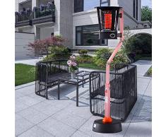 YAOJIA Stufa a Fungo per Interni Stufa da Esterno/Interna, Stufa A Gas Propano Commerciale, Stufa A Infrarossi Indipendente con Altezza Regolabile, Lampada Riscaldante da Giardino