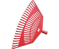 Riegolux 999376 Scopa Giardino Extra Lunga, Plastica, 55 cm, 200 g