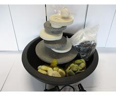 FONTANA ZEN ROCCIA SASSI CM 30X35 H fontanella con riciclo acqua