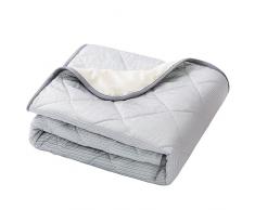 Snocyo Coperta impermeabile per cani, lavabile, per cani di taglia piccola, media e grande, tappetino per cani su entrambi i lati con radiatore e lato peluche, morbida coperta per divano