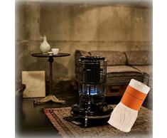 Uvency Bruciatore a Cherosene per Impieghi Gravosi Riscaldatore per Veranda Portatile Impermeabile Piramide Stufa per Interni in Acciaio Inossidabile Compatto per Campeggio AllAperto Pesca Ristoraz