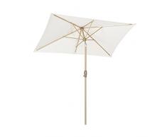 Sekey® 210x140cm Parasole Ombrellone Balcone Esterno da Giardino Protezione UV 50+ Rettangolo