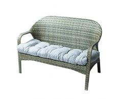 ASY Cuscino per Panca Cuscino per Sedia Addensato 130x50x12cm Cuscino per Panchina da Giardino Cuscino per Altalena per Portico Cuscino per Finestra A Dondolo Reclinabile in Vimini (Color : Grey)