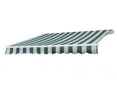 Tenda Vela Solare Rettangolare 2x9 M – Protezione UV 98% Con Kit Corde Per Terrazzo E Giardino