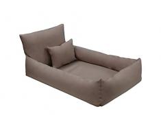 HUGO, cuccia ortopedica per cani, in similpelle, dimensioni M-XL